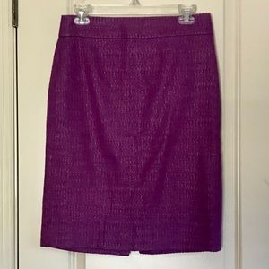 Purple Skirt from J Crew Size 4